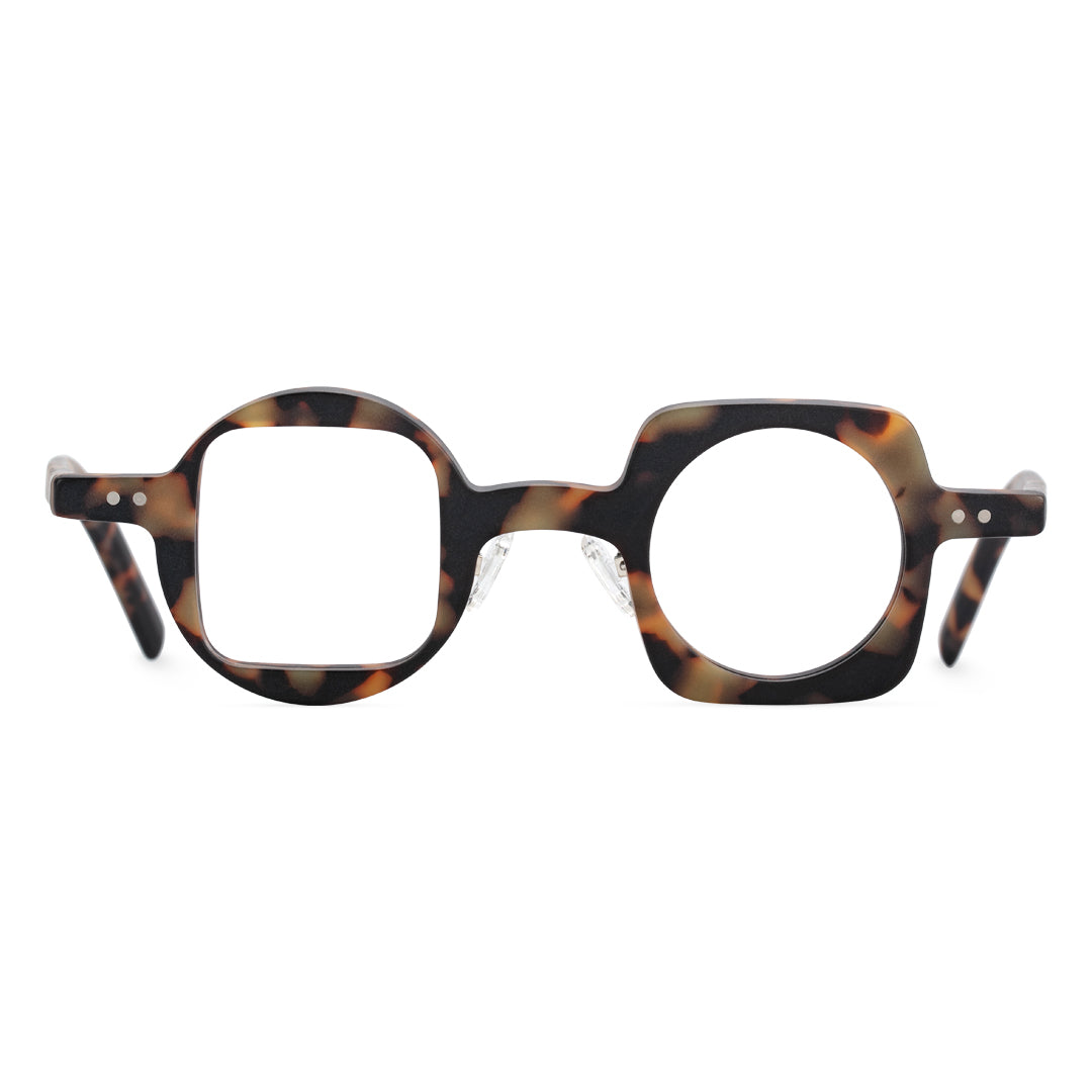 Fawn-4 | Square and Round/Tortoise/Acetate