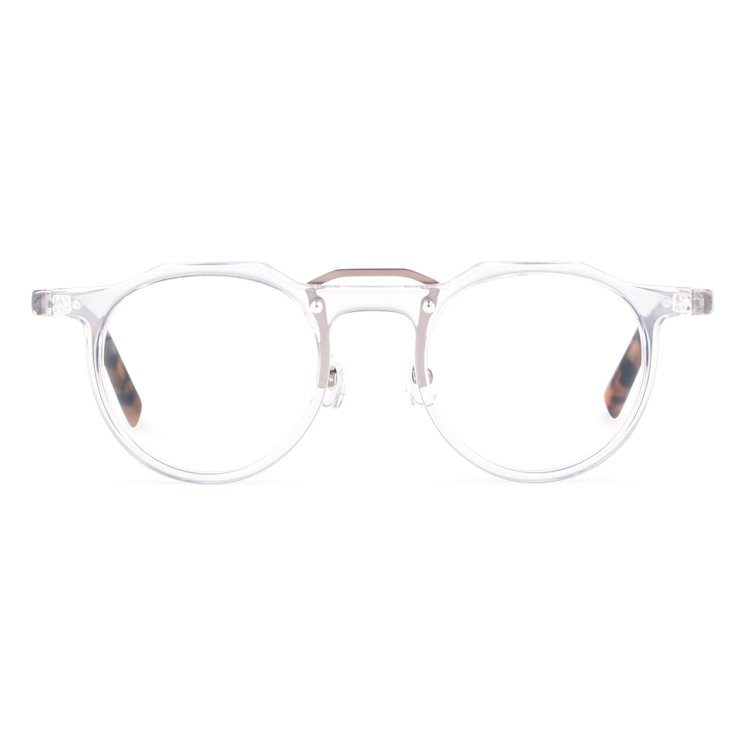 Shirley | Round/Clear/Acetate