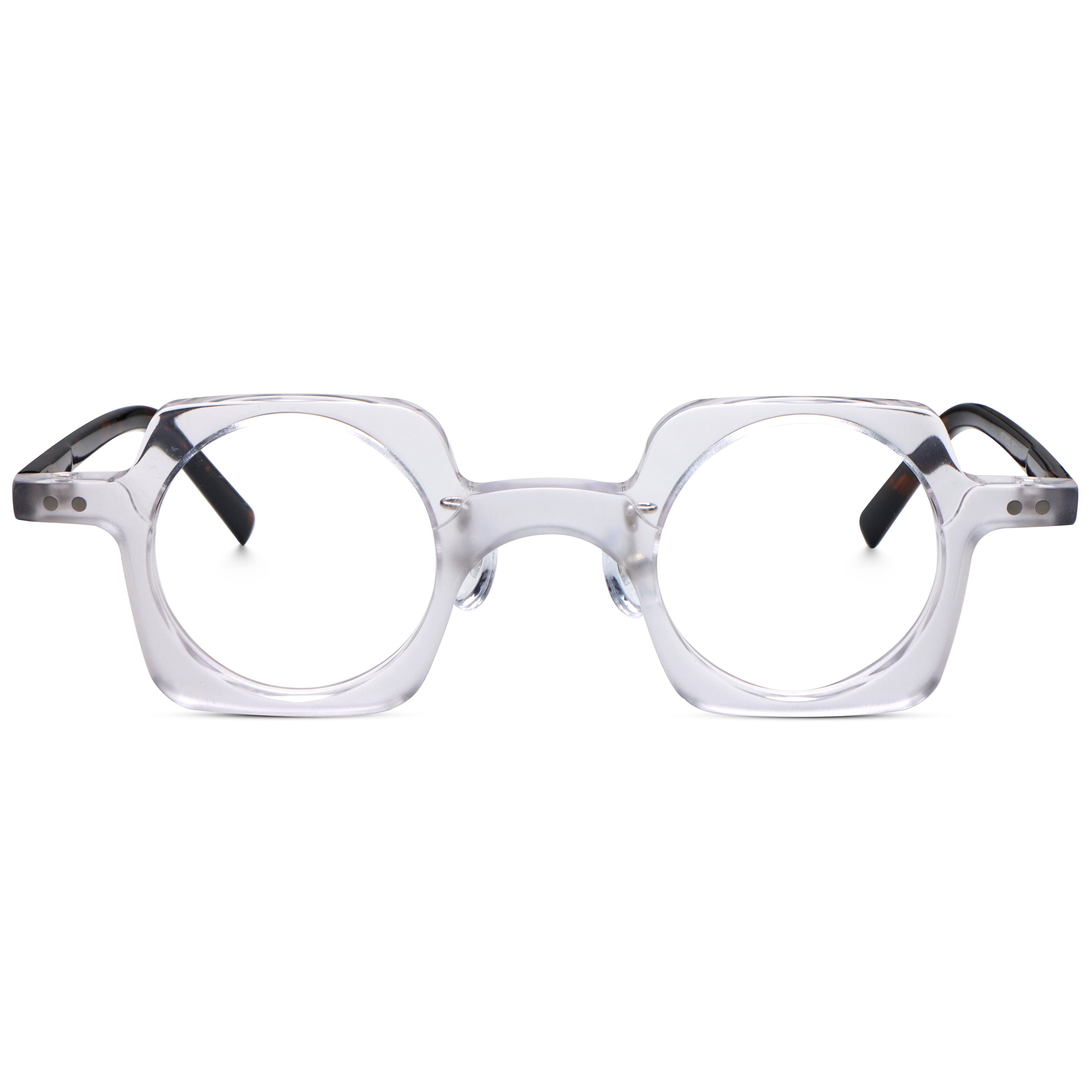 Linye | Square and Round/Clear/Acetate