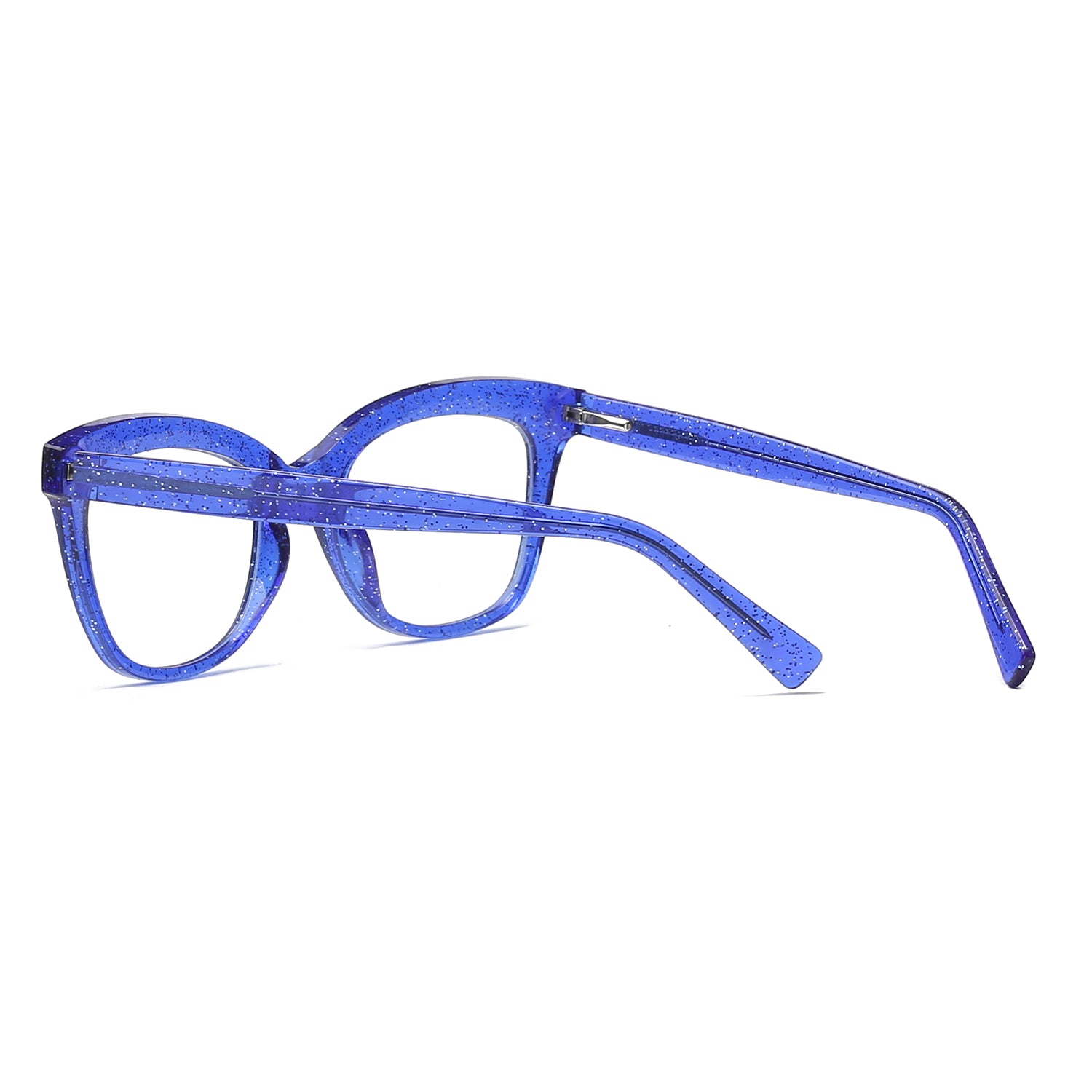 Cat Eye Blue Eyeglasses