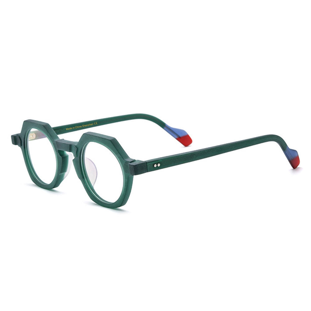 Byeo | Round/Green/TR90 - Eyeglasses | ELKLOOK