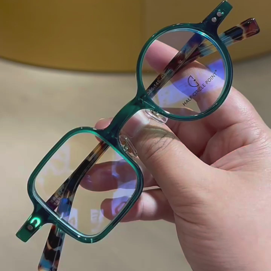 Dubois | Square and Round/Green/Acetate