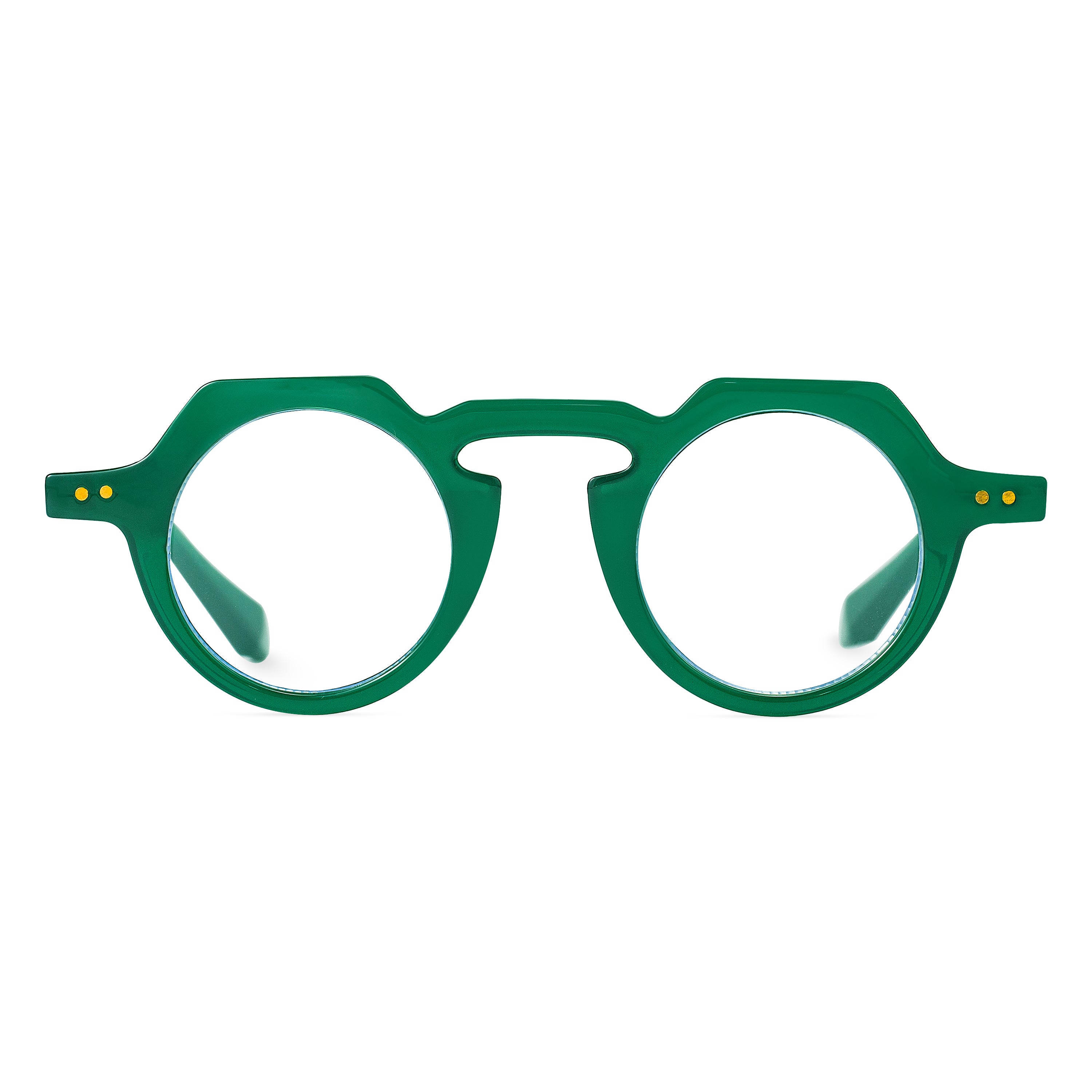 green eyeglasses for men