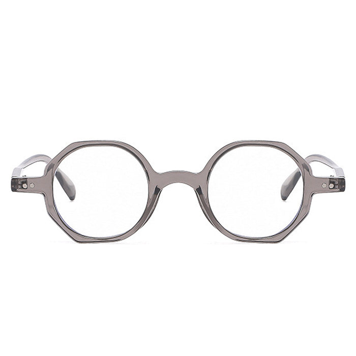 grey round glasses frames
