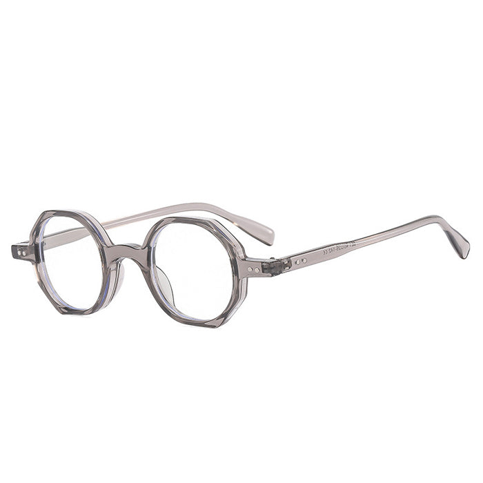 grey round glasses frames