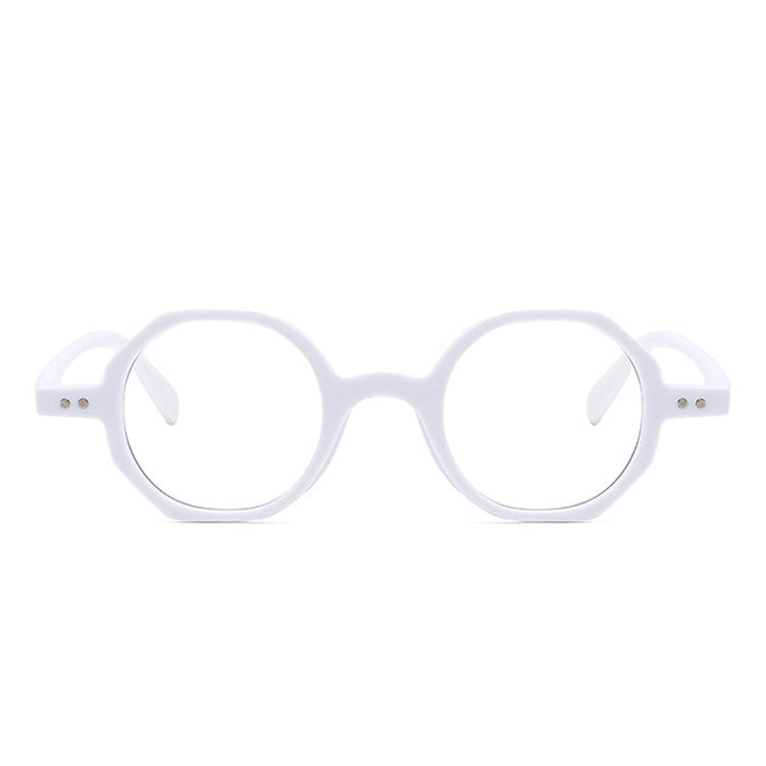 white round glasses