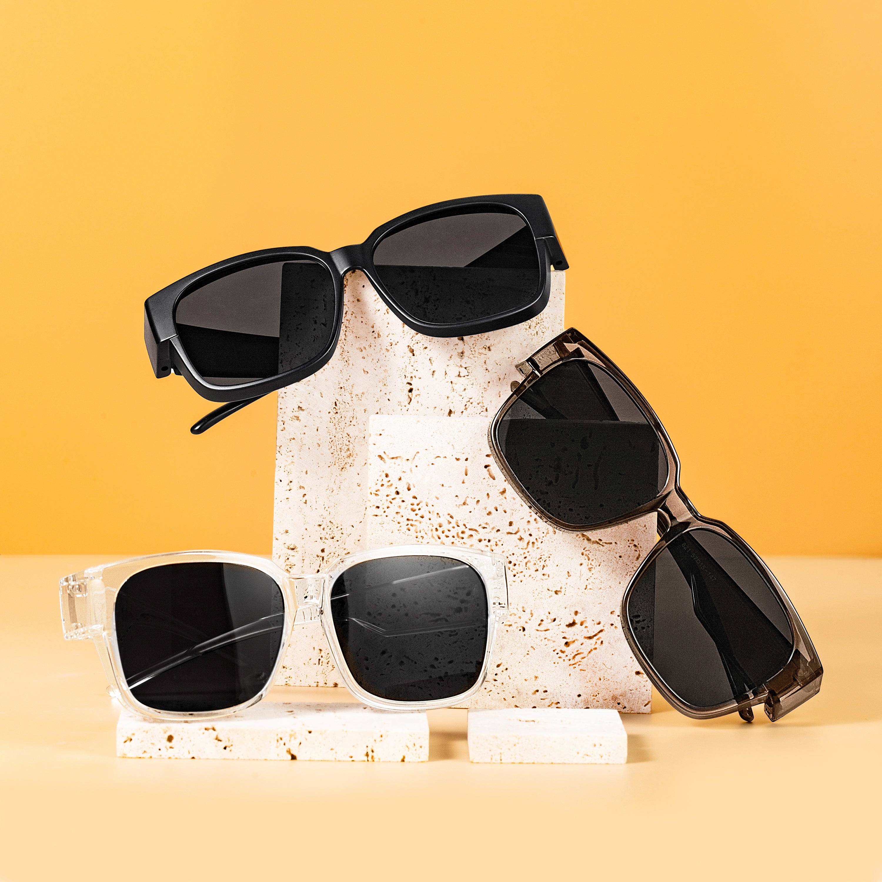 Covering Sunglasses | Sqare/Clear/TR90