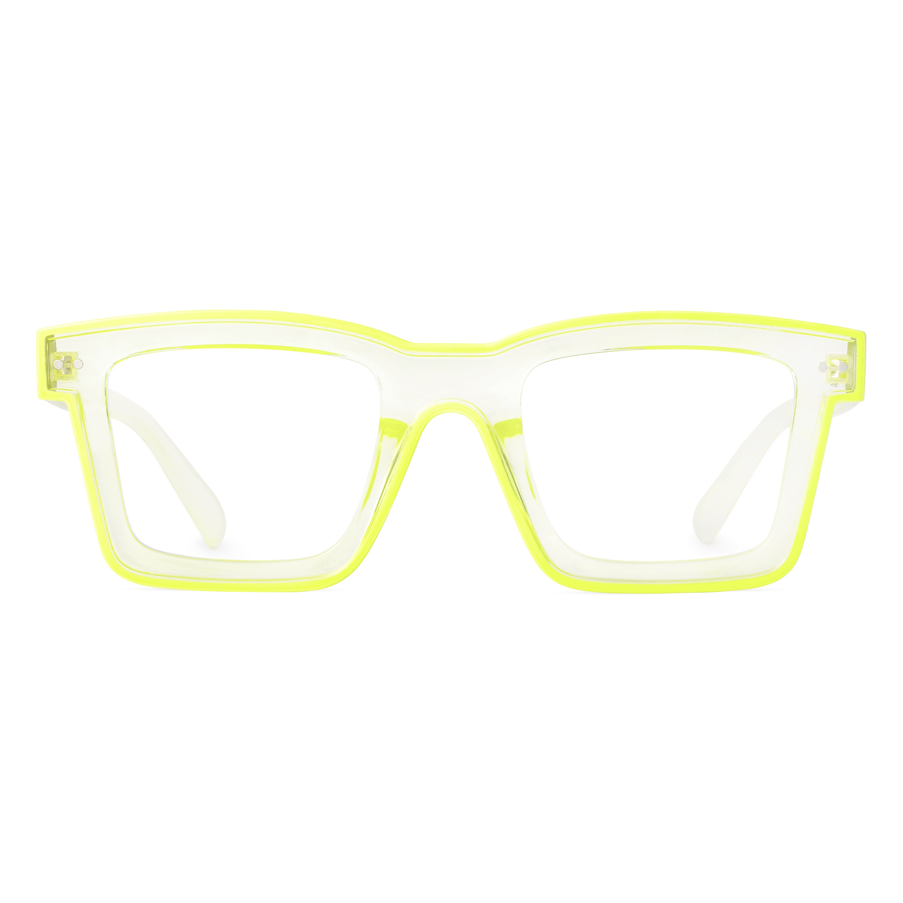 Leah-6 | Square/Yellow/TR90
