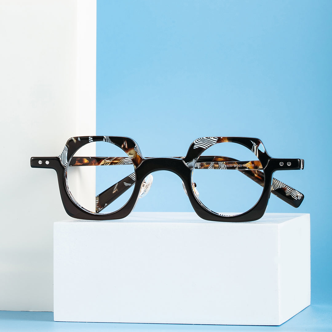 Linye | Square and Round/Tortoise/Acetate