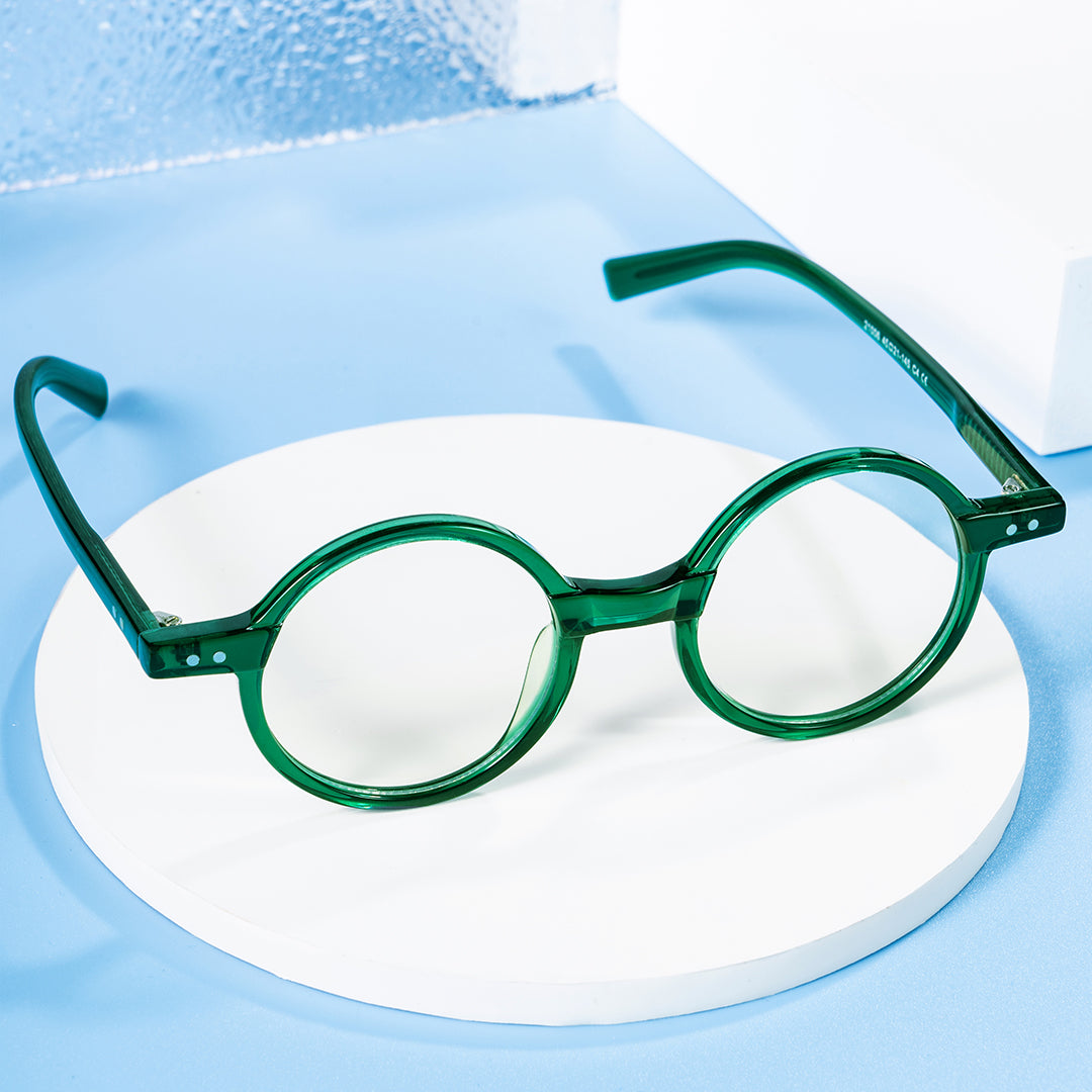 Morii | Round/Green/Acetate