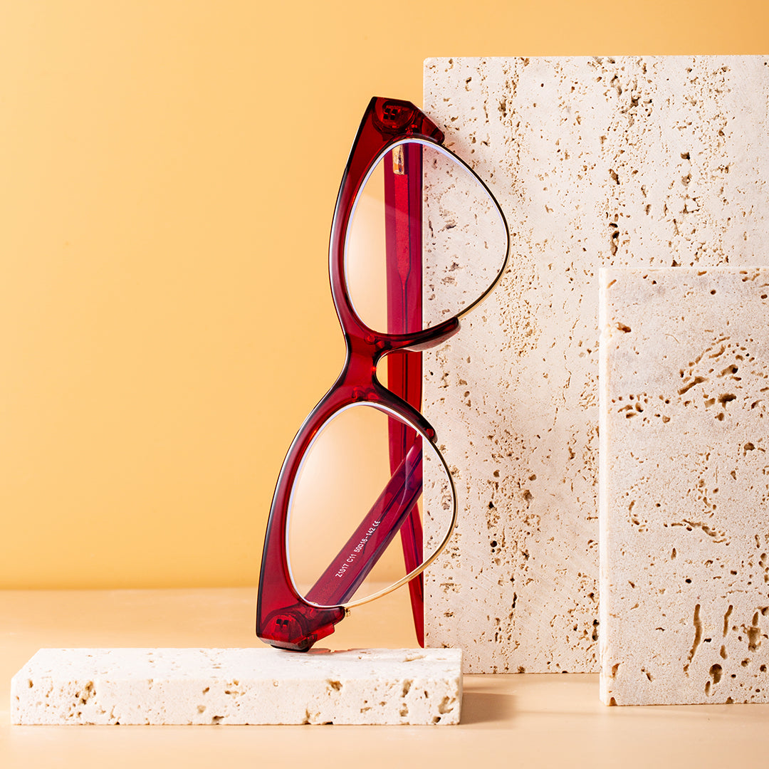 Fanty | Cat Eye/Red/Acetate