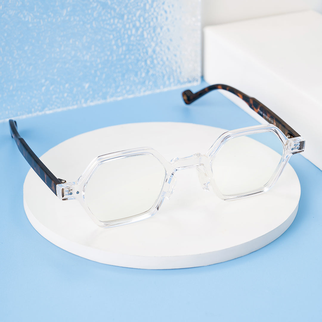 Milio | Geometric/Clear/TR90