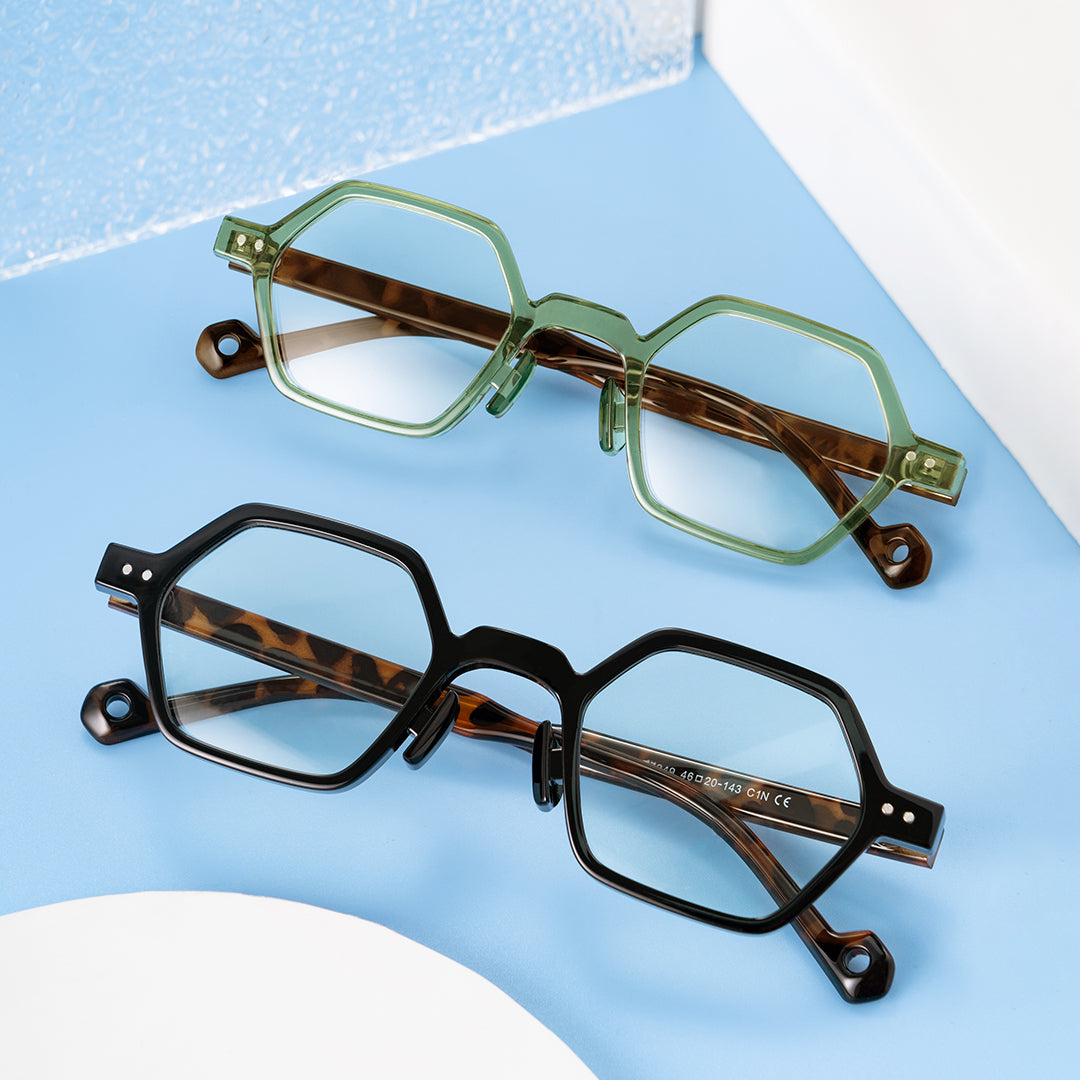 Milio | Geometric/Clear/TR90