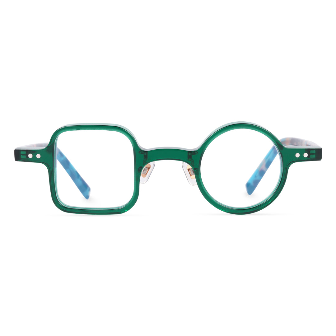 Dubois | Square and Round/Green/Acetate