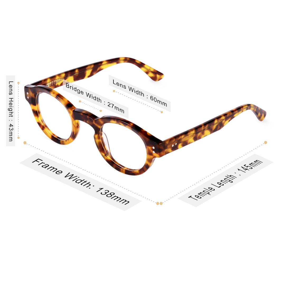 Efia | Round/Tortoise/Acetate