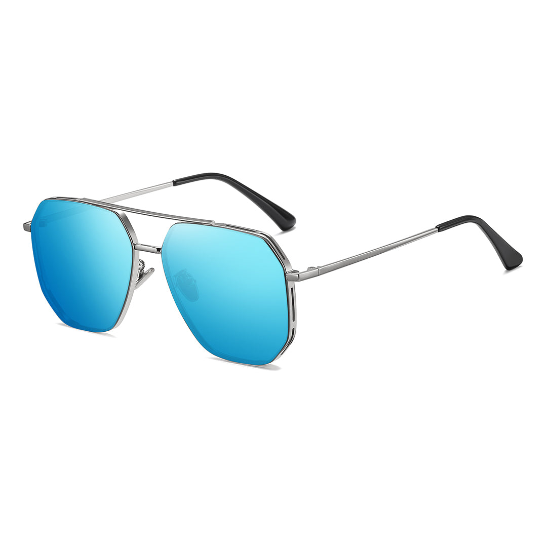 Jaly | Aviator/Silver Blue/Metal