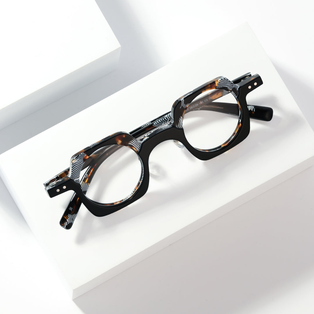 Linye | Square and Round/Tortoise/Acetate