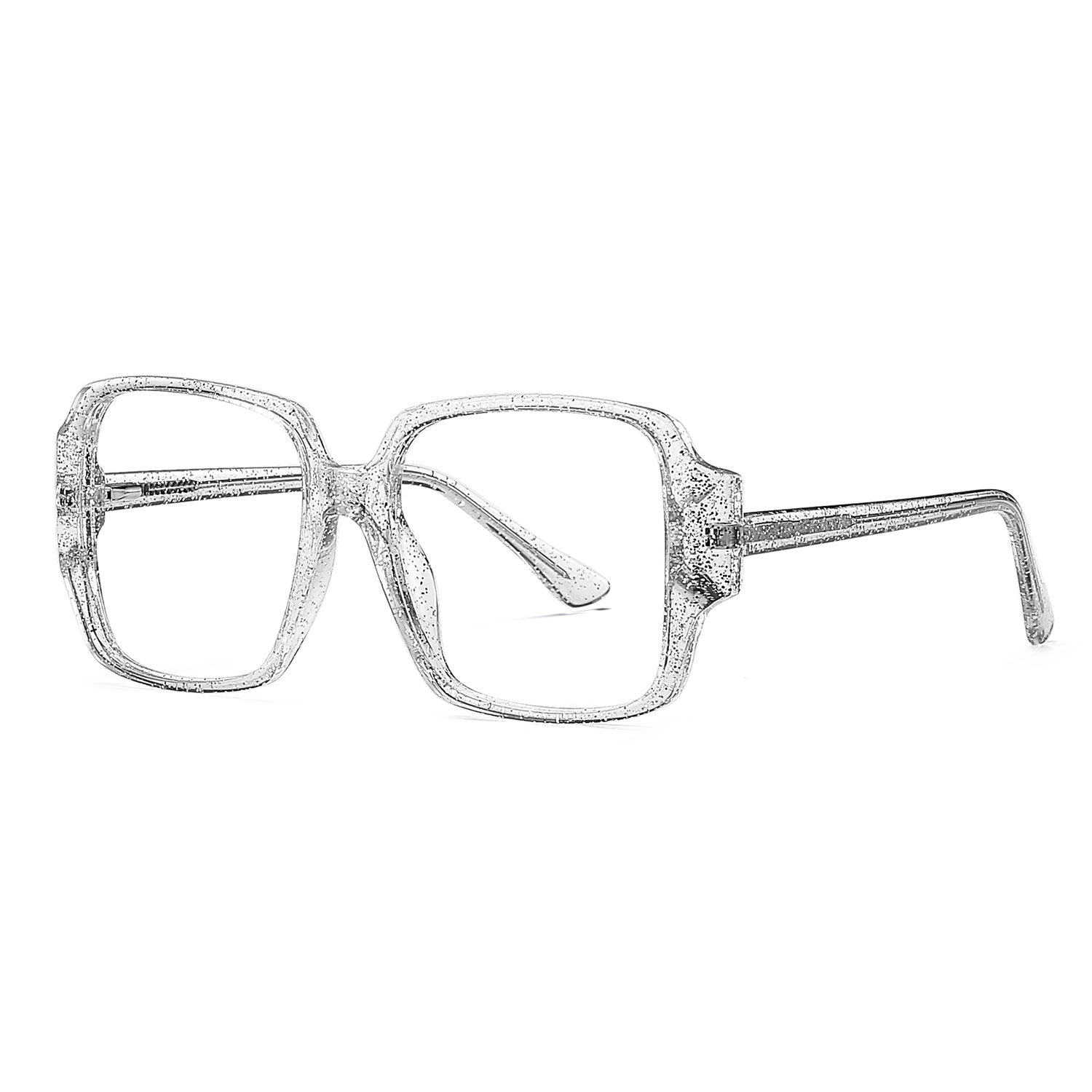 Brush | Rectangle/Clear/TR90 - Eyeglasses | ELKLOOK