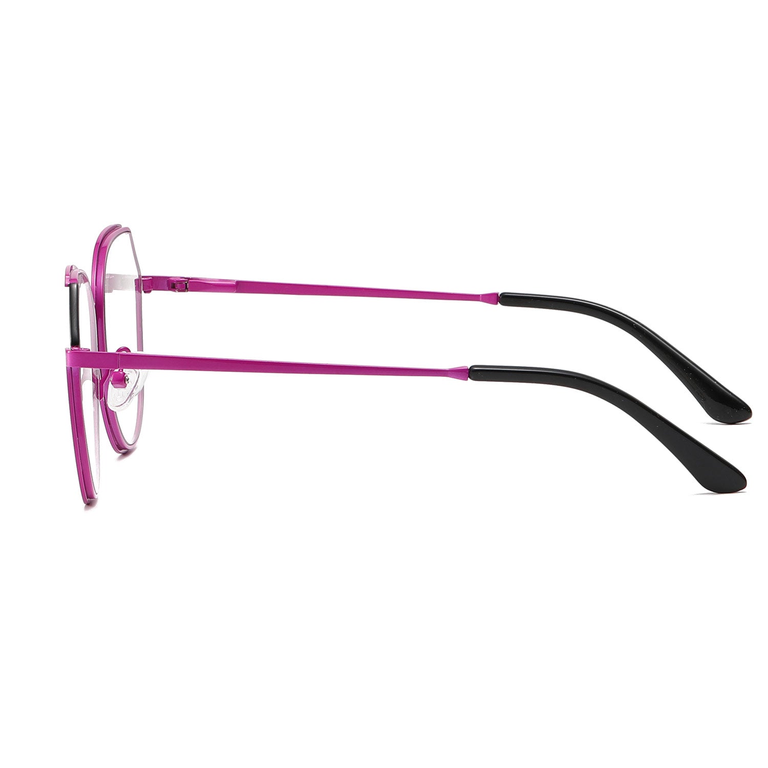 Begot | Rectangle/Red/Metal - Eyeglasses | ELKLOOK
