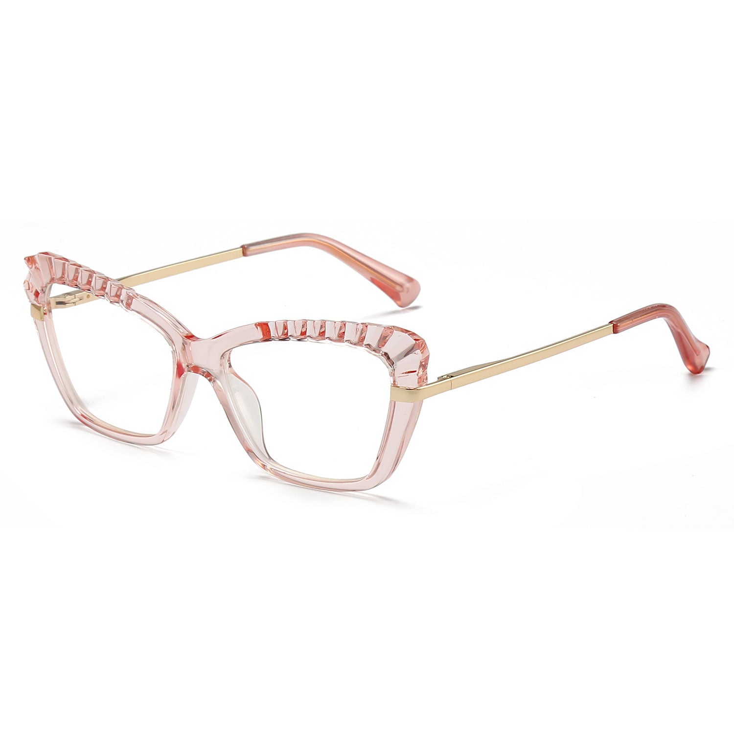 Bind | Oval\Pink\TR90 - Eyeglasses | ELKLOOK