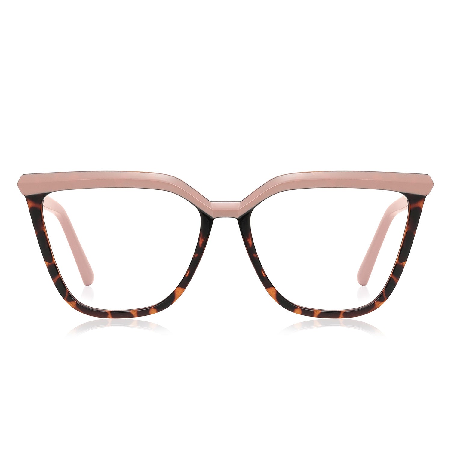 Baue | Rectangle/Tortoise/TR90 - Eyeglasses | ELKLOOK