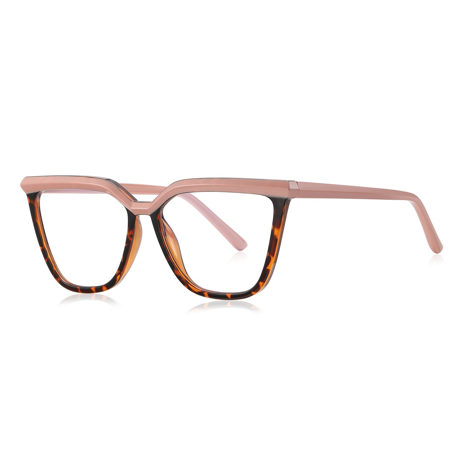 Baue | Rectangle/Tortoise/TR90 - Eyeglasses | ELKLOOK