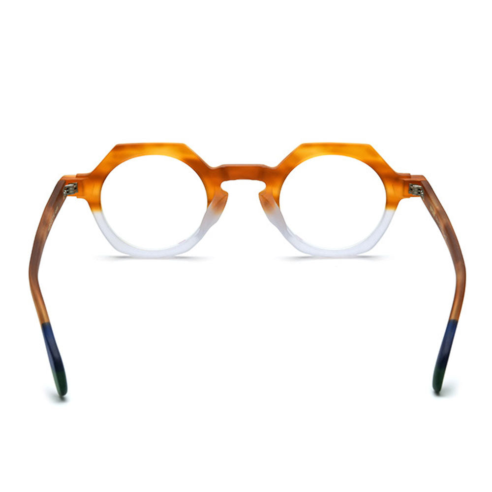 Byeo | Round/Yellow/TR90 - Eyeglasses | ELKLOOK