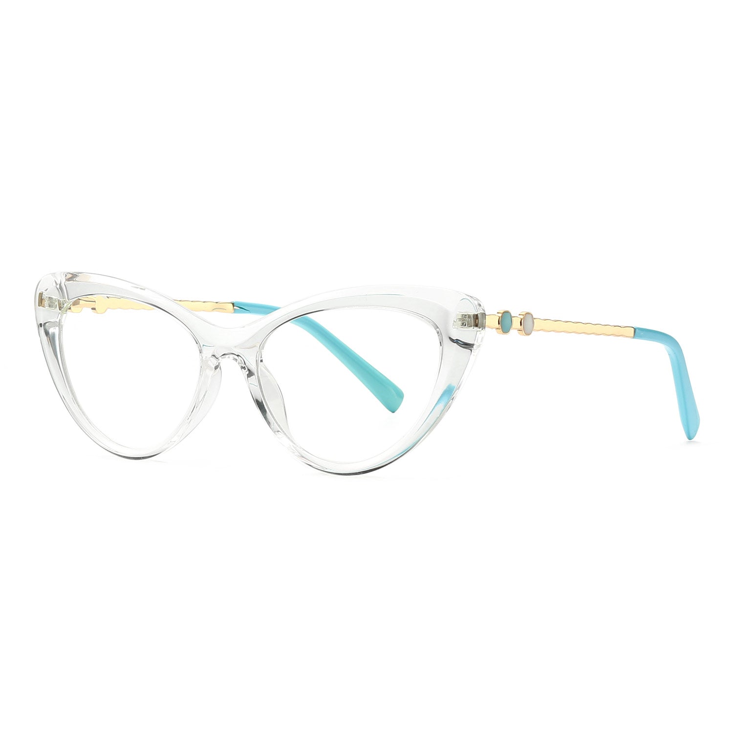 Bite | Cat Eye/Clear/TR90 - Eyeglasses | ELKLOOK