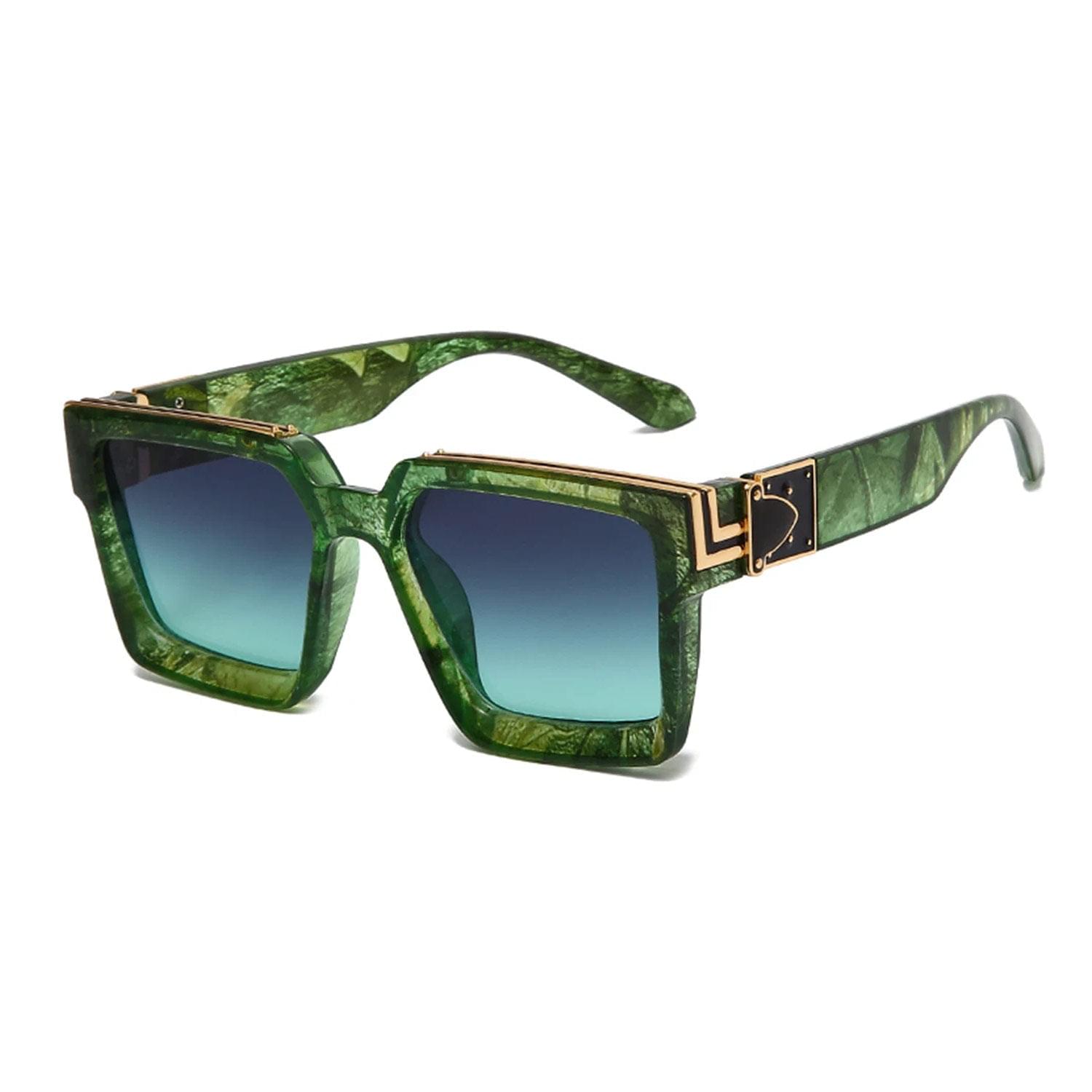 LOUIS VUITTON Square Colored Sunglasses