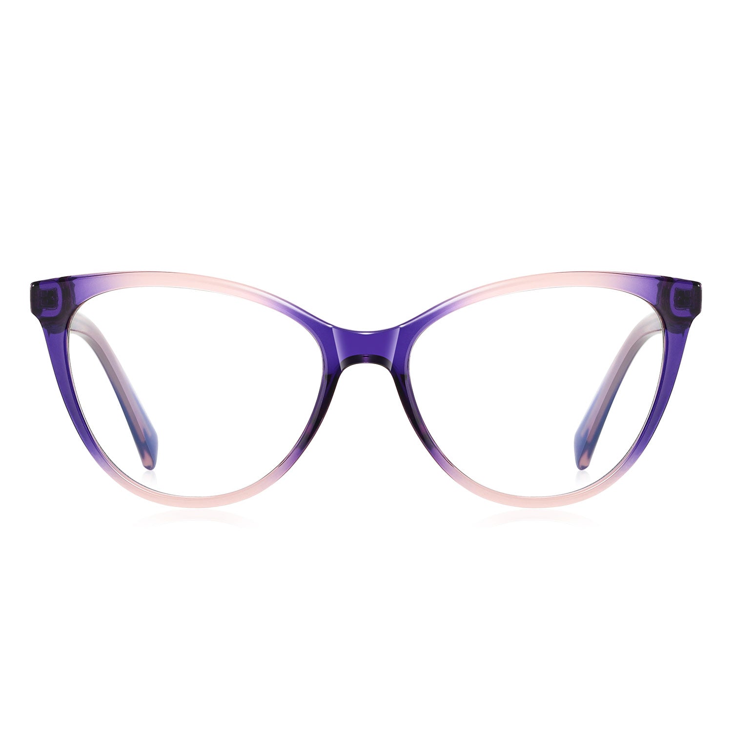 Bace | Square/Purple/TR90 - Eyeglasses | ELKLOOK