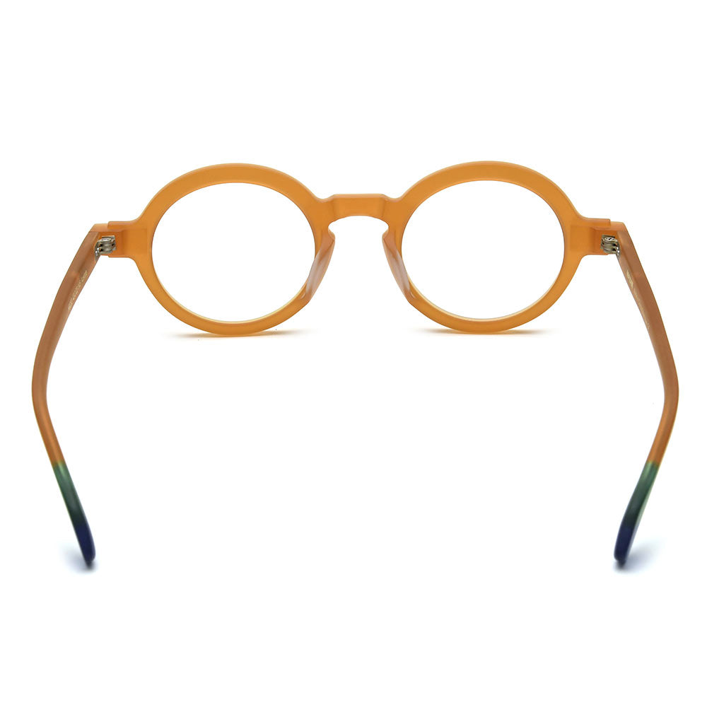 Bhoe | Round/Yellow/TR90 - Eyeglasses | ELKLOOK