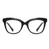 black cat eye eyeglasses