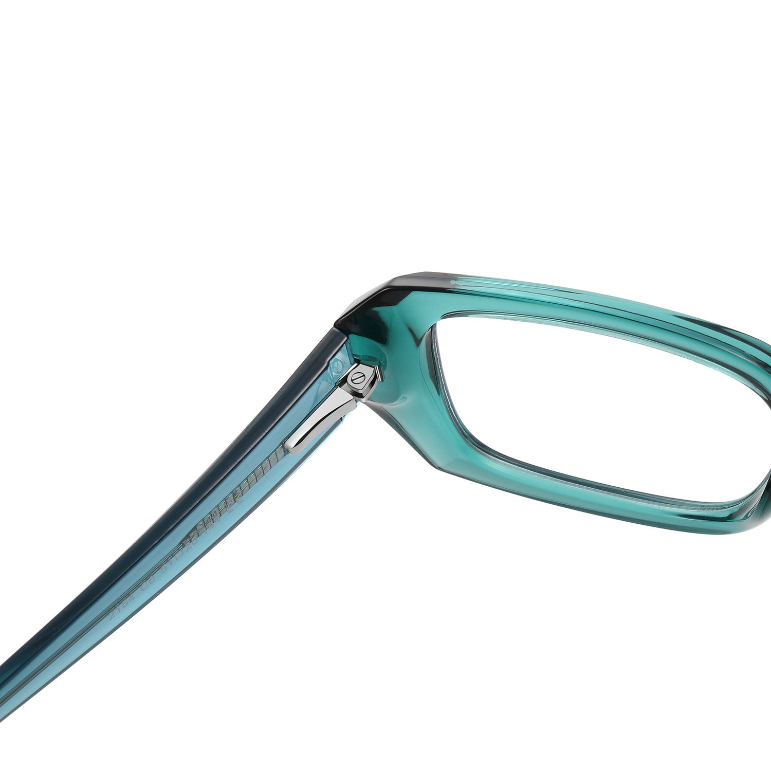 Become | Rectangle/Blue/TR90 - Eyeglasses | ELKLOOK