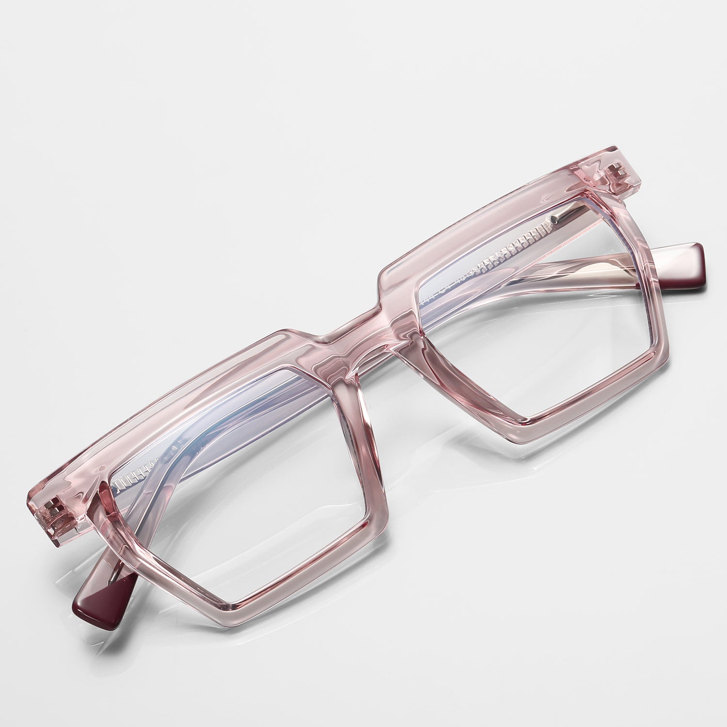 Beim | Rectangle/Pink/TR90 - Eyeglasses | ELKLOOK