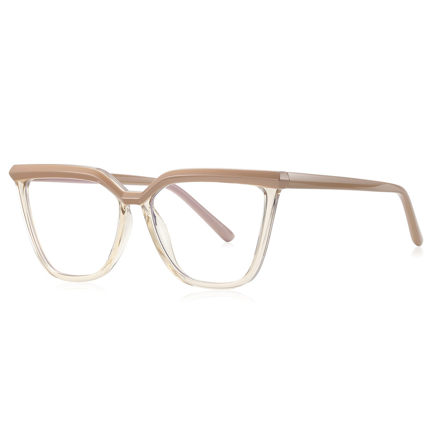 Baue | Rectangle/Yellow/TR90 - Eyeglasses | ELKLOOK