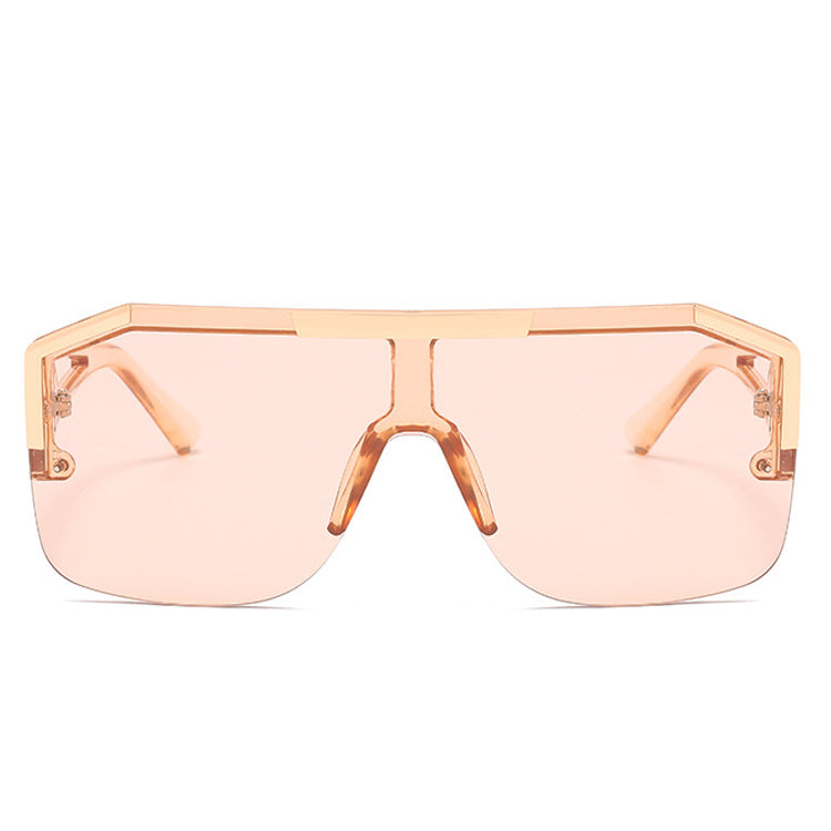 women's geometric sunglasses