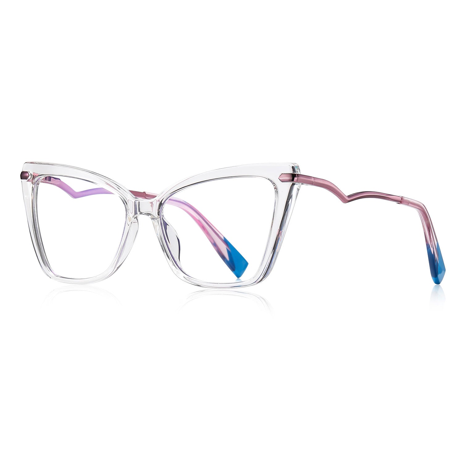 Bexe | Square/Clear/TR90 - Eyeglasses | ELKLOOK