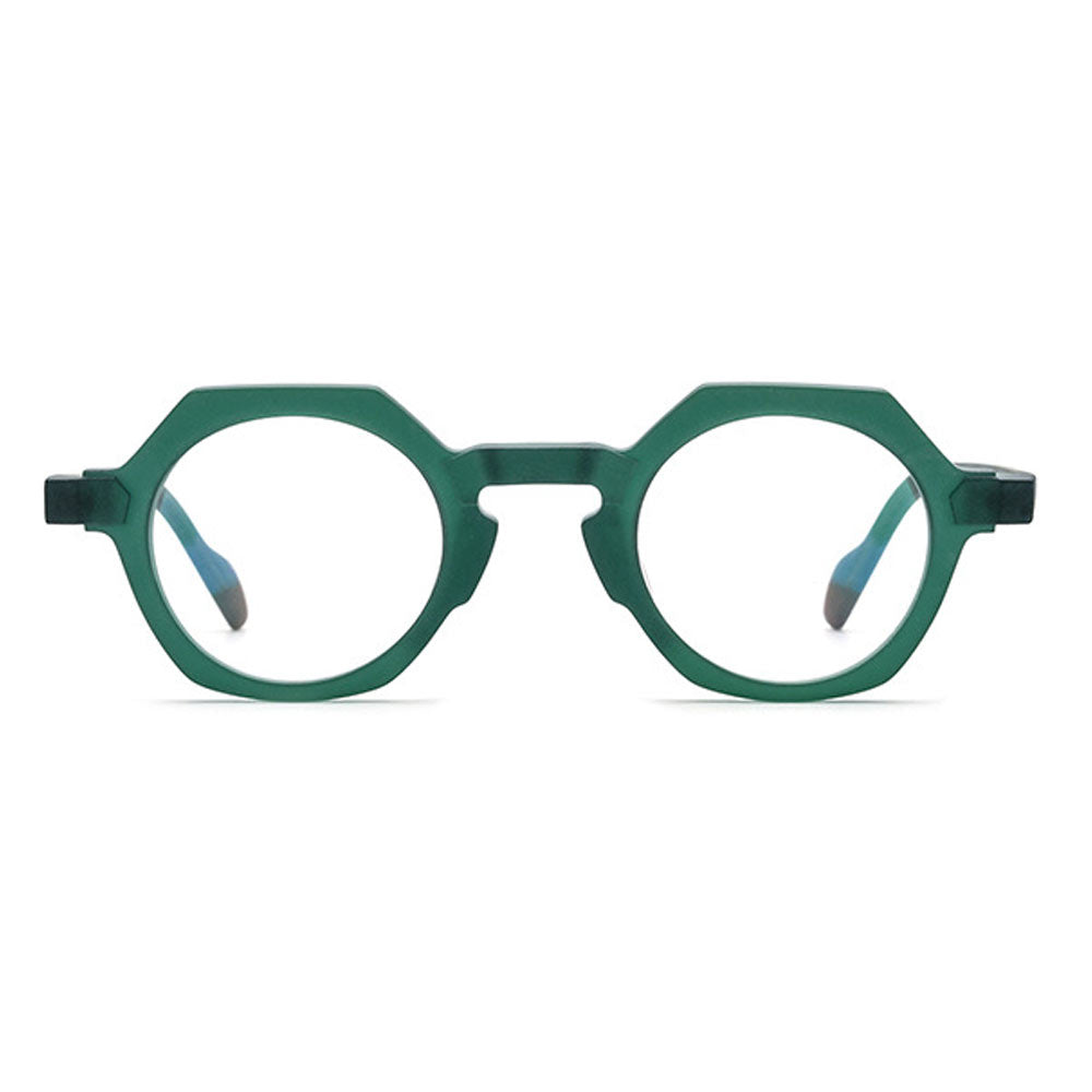 Byeo | Round/Green/TR90 - Eyeglasses | ELKLOOK