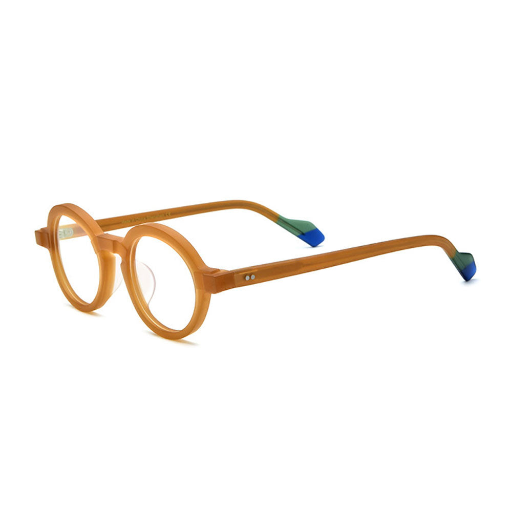 Bhoe | Round/Yellow/TR90 - Eyeglasses | ELKLOOK