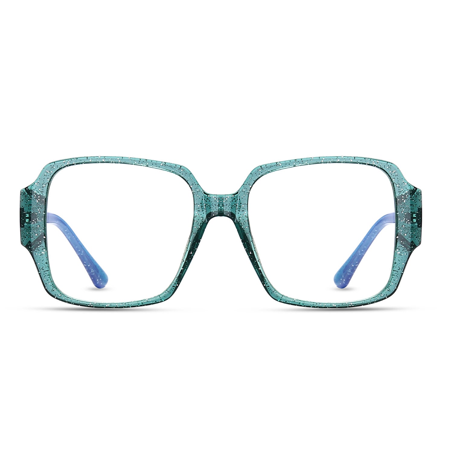Brush | Rectangle/Green/TR90 - Eyeglasses | ELKLOOK