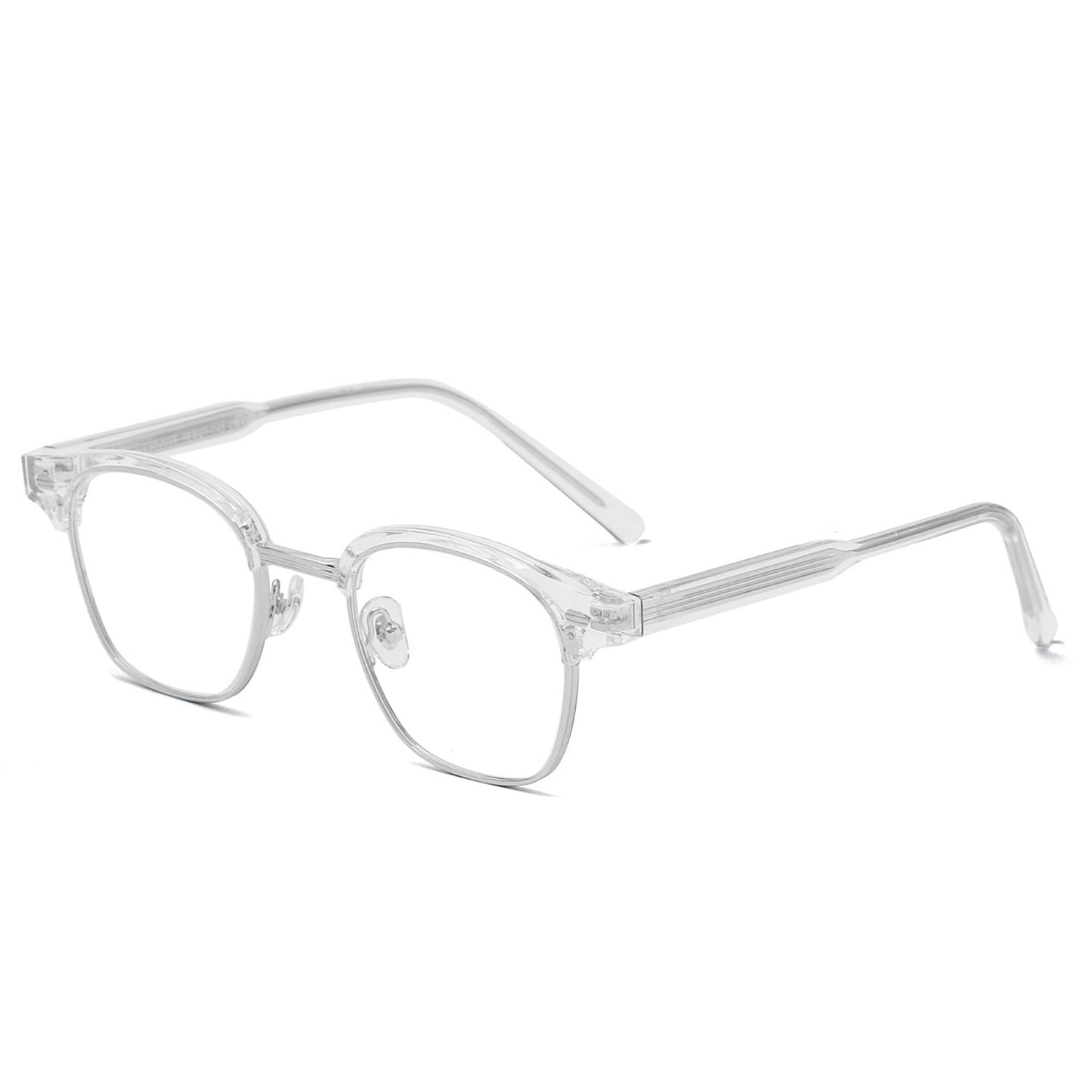 Brice | Rectangle/Clear/Metal