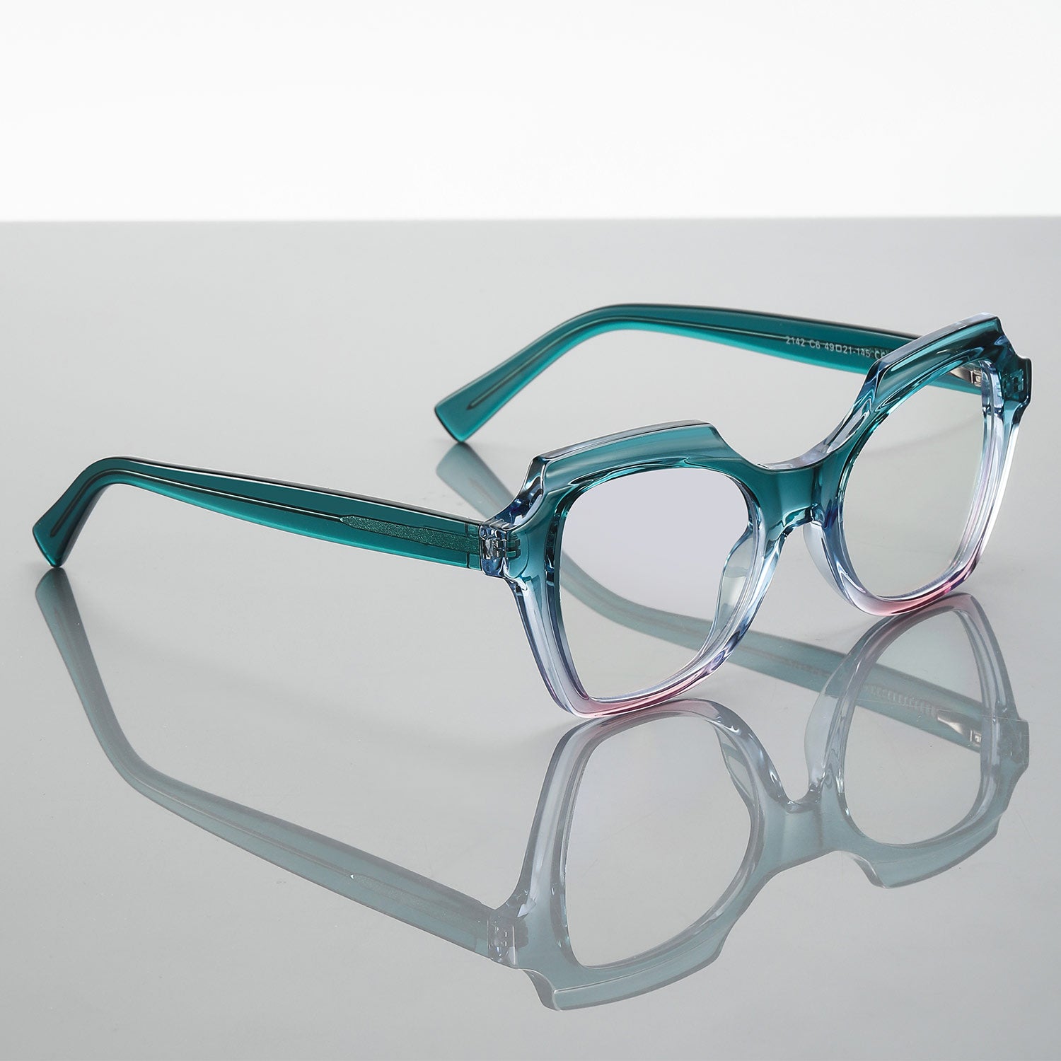 Bode | Rectangle/Blue/TR90 - Eyeglasses | ELKLOOK