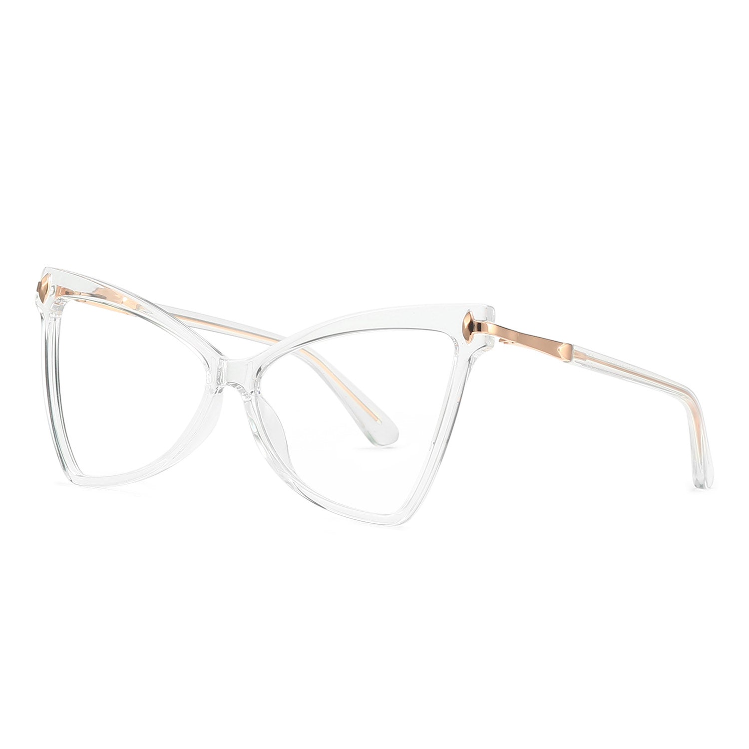 Bkui | Cat Eye/Clear/TR90 - Eyeglasses | ELKLOOK