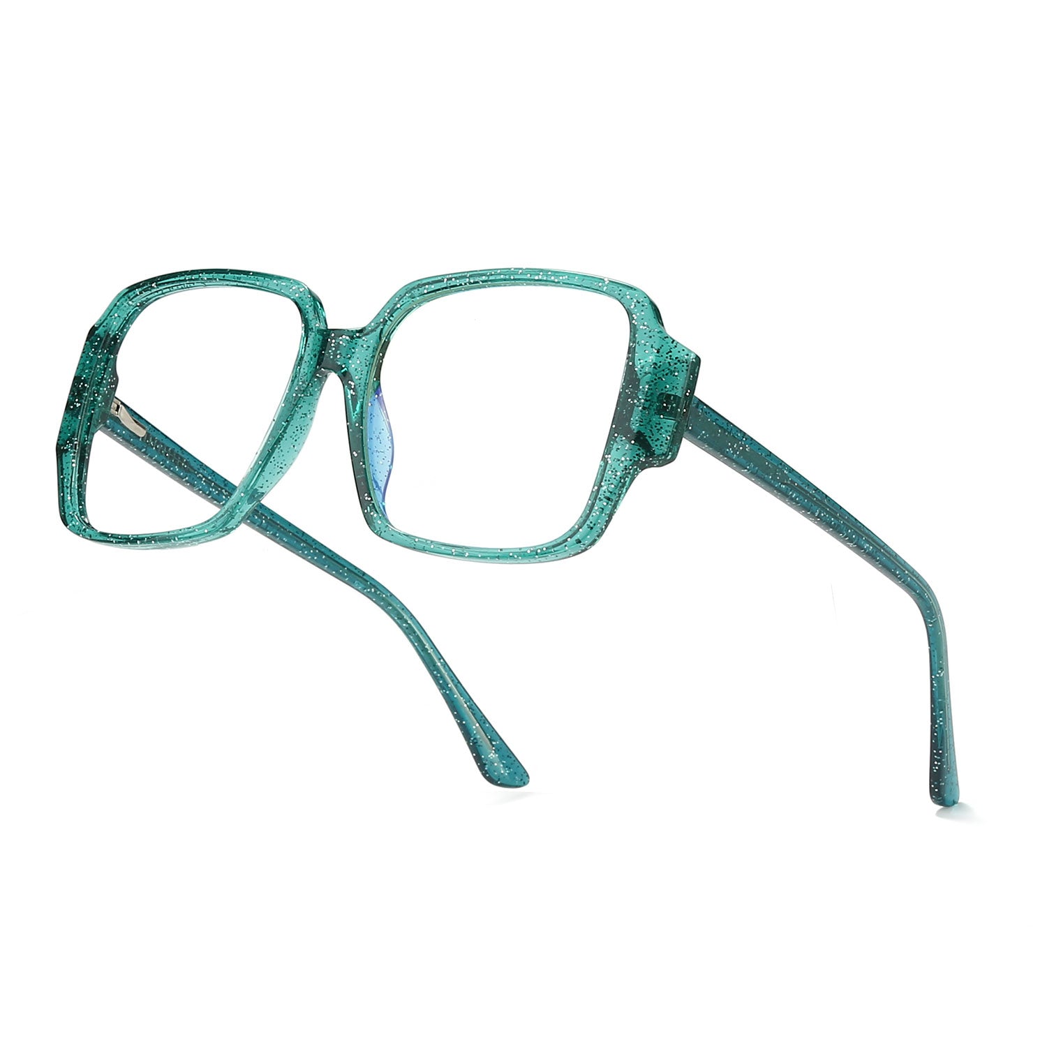 Brush | Rectangle/Green/TR90 - Eyeglasses | ELKLOOK