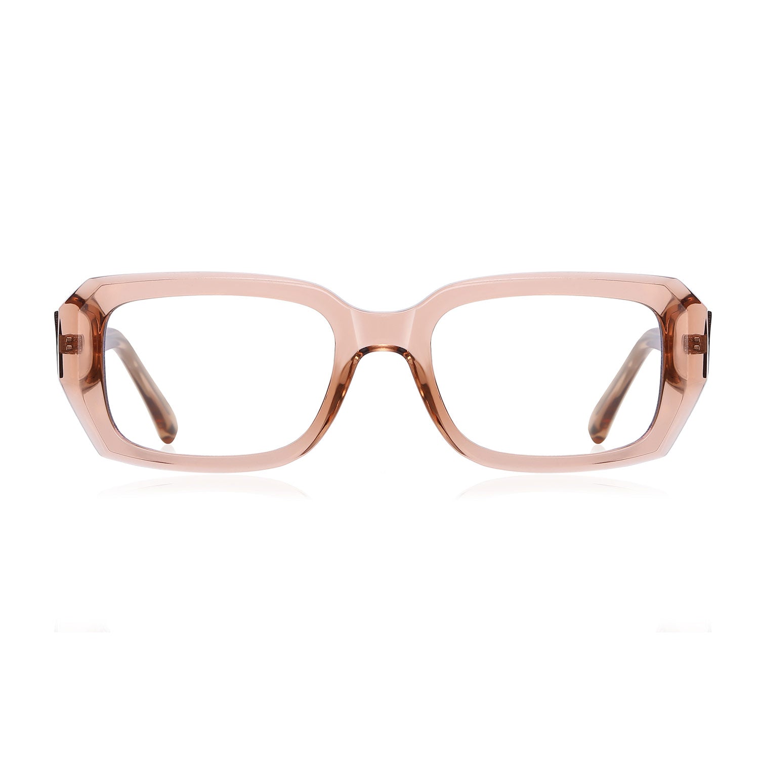 Become | Rectangle/Pink/TR90 - Eyeglasses | ELKLOOK