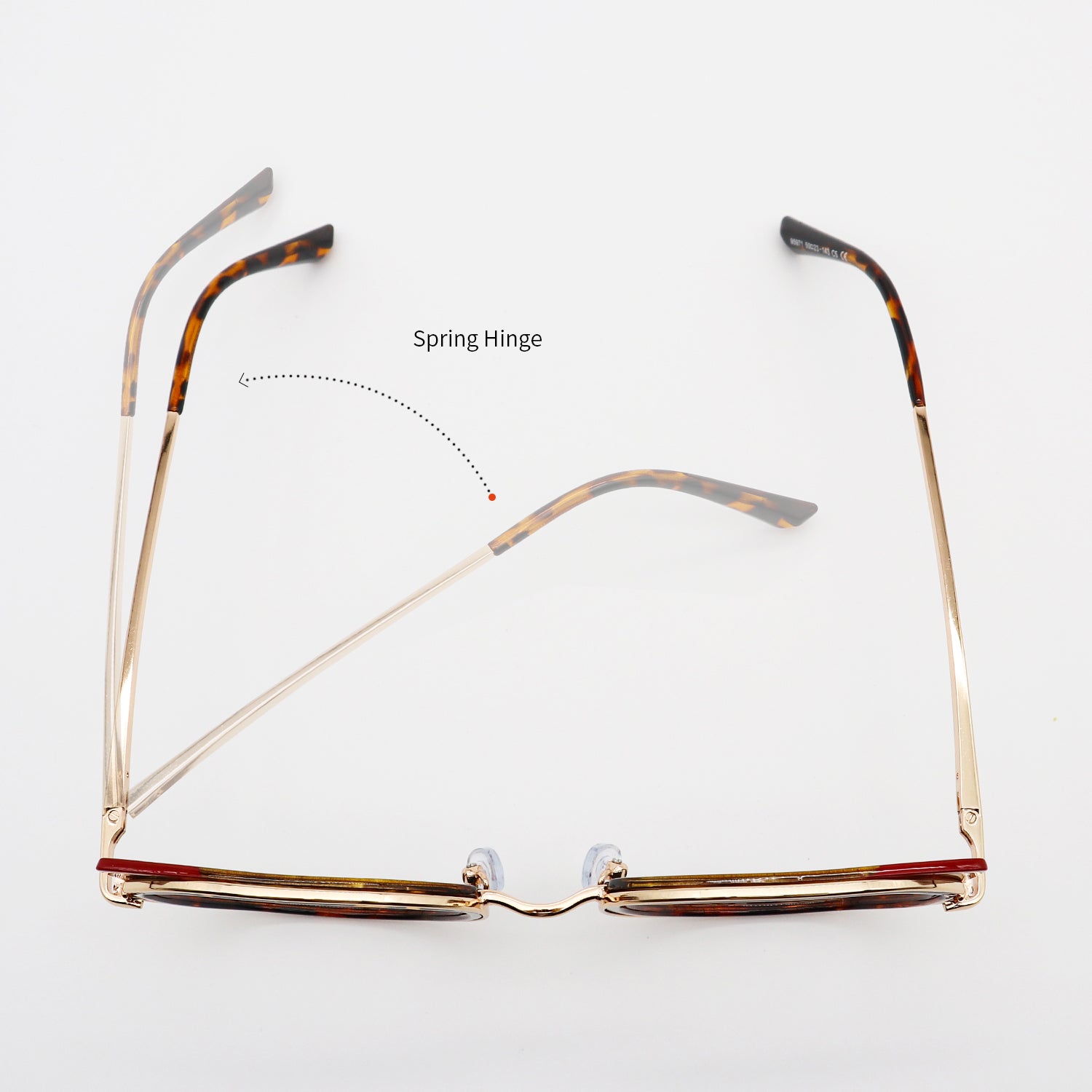metal frame square sunglasses